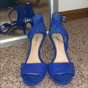 Vibrant Blue High Heals